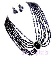 Matching Necklace Earring Set - click here for large view